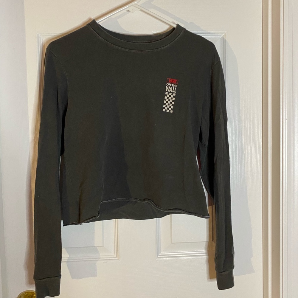 vans crop top